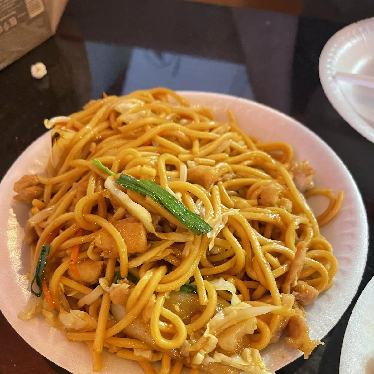 chicken chow mein 鸡炒面